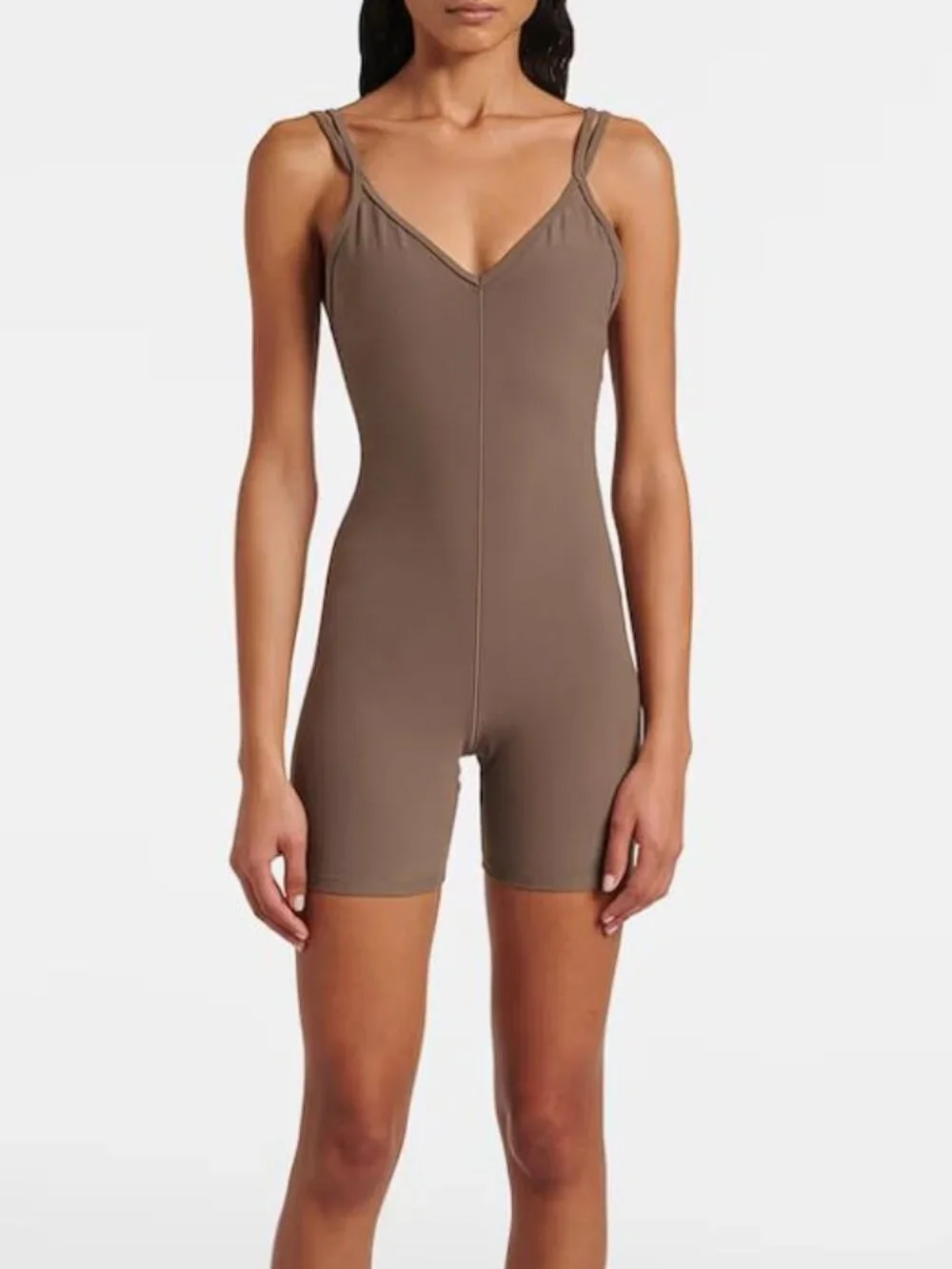 ALO YOGA Women's Alosoft Suns Out Onesie Size S in Olive Tree